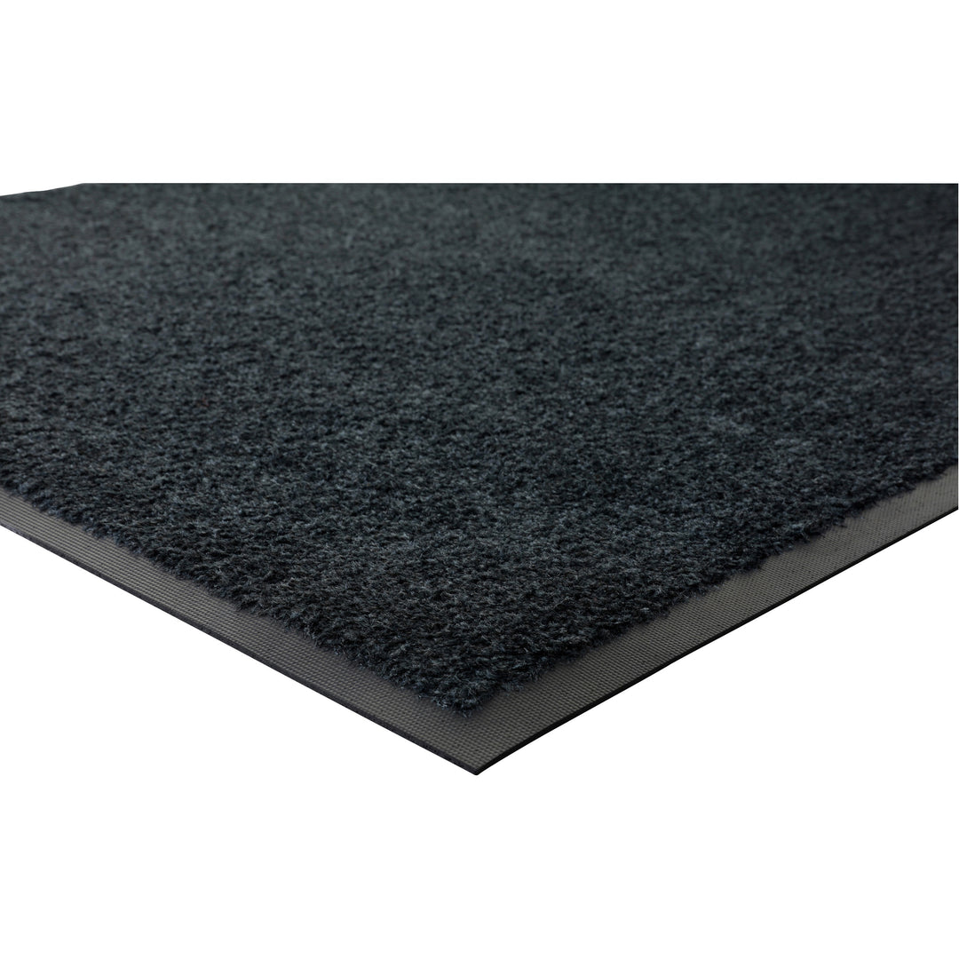 Image of Genuine Joe Wiper Mat, Indoor, Nylon Carpet/Rubber Back, 33"x56",BK