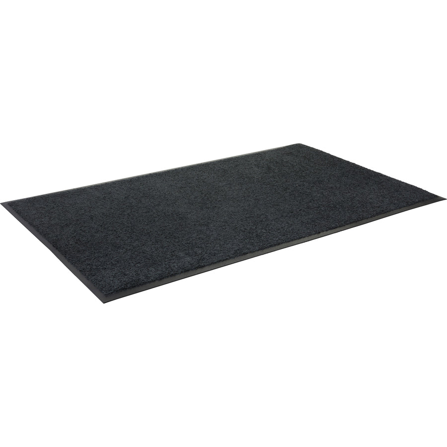 Image of Genuine Joe Wiper Mat, Indoor, Nylon Carpet/Rubber Back, 33"x56",BK