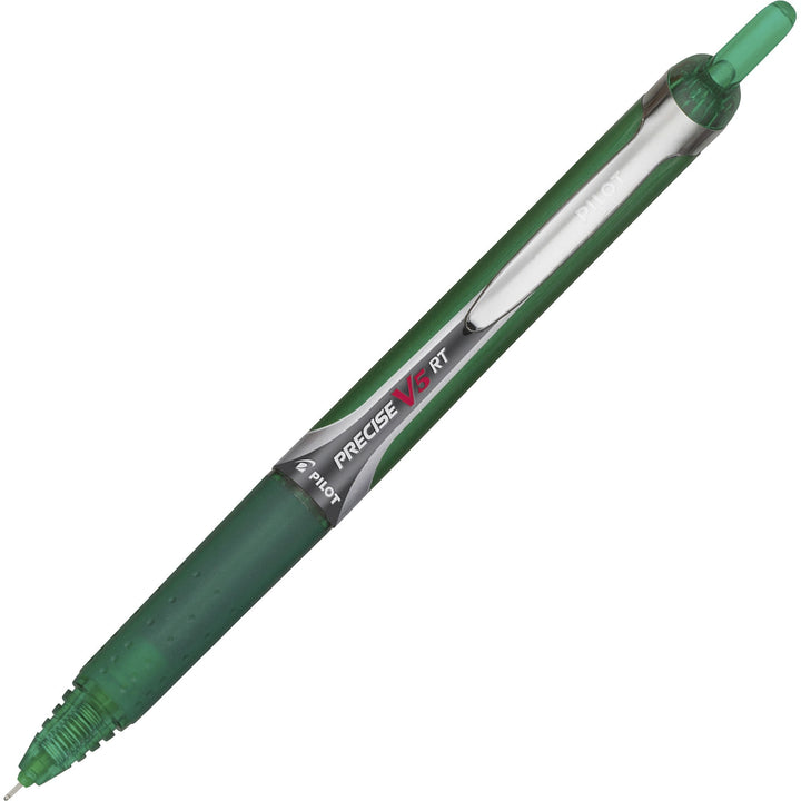 Image of Pilot® Rollerball Pen,Retract.,.5mm,Extra Fine Pnt,GN Barrel/Ink
