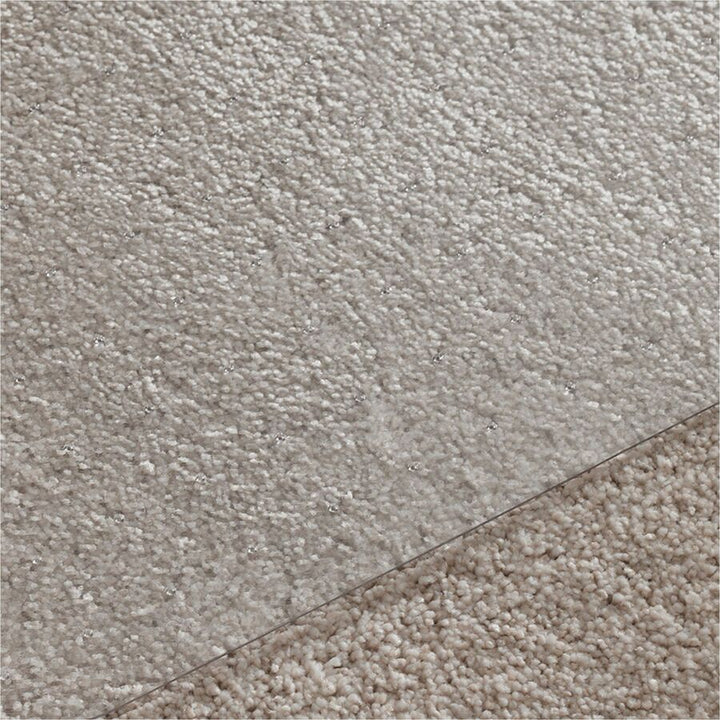 Image of Floortex® Low/Med Pile Chairmat,Contour,Studded,39"x49", Clear
