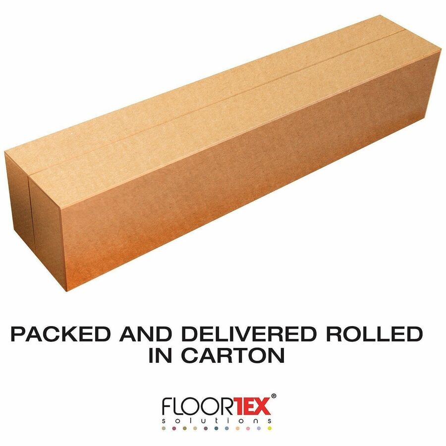 Image of Floortex® Chairmat, w/Grippers, Low/Med Pile, Rectangular, 48"x60", CL