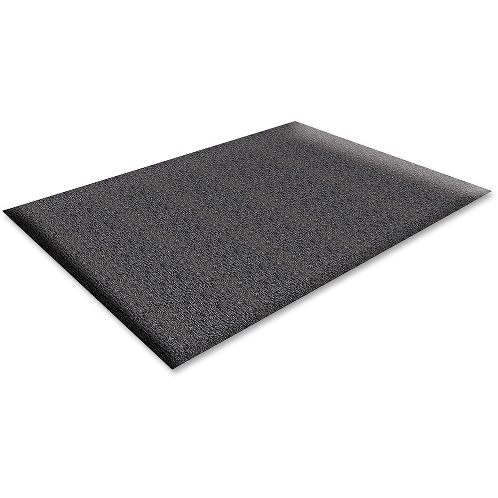 Image of Genuine Joe Floor Mat, Anti-Fatigue, Thick Vinyl, 3'x10', Black