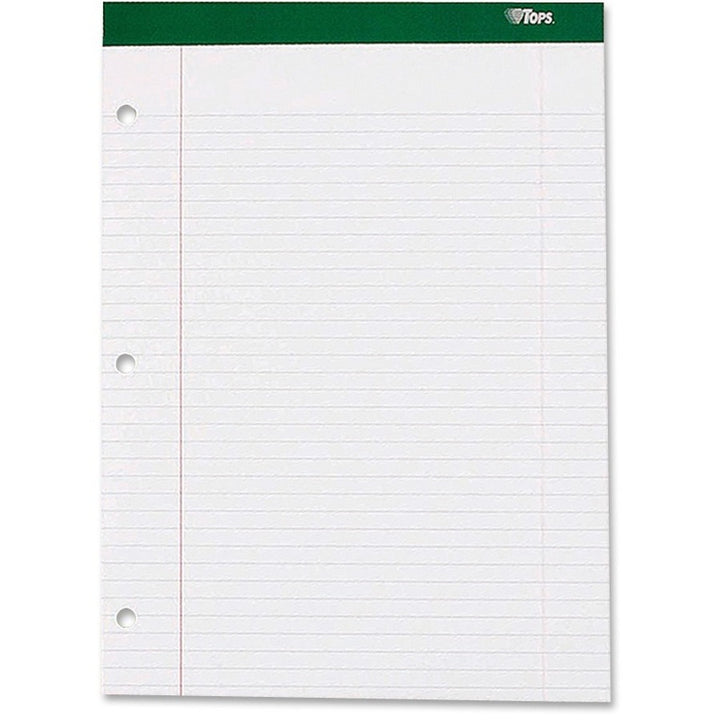 Image of TOPS 63379 Double Docket Writing Tablet, Letter