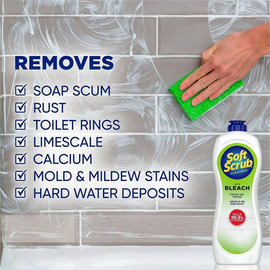 Image of Soft Scrub 15519 Soft Scrub Bleach Cleanser