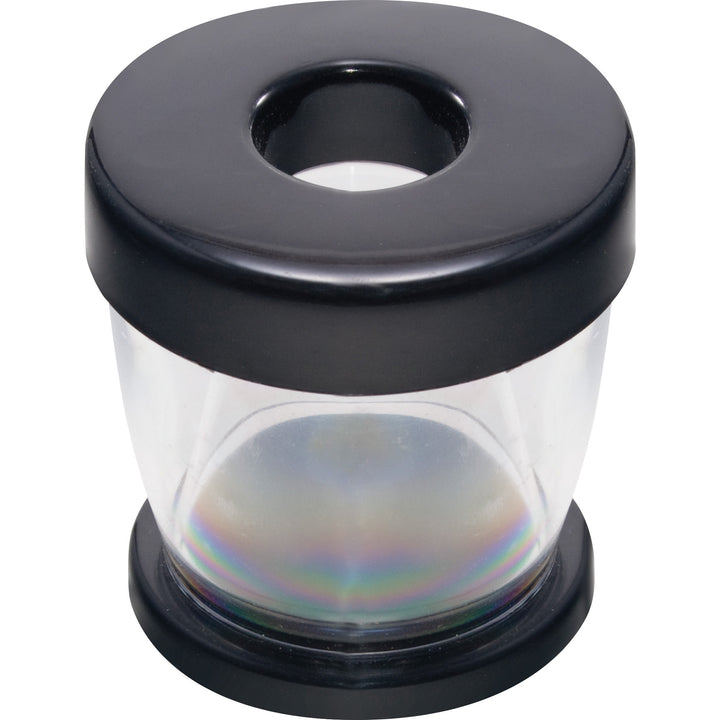 Image of GEM® Paper Clip Dispenser, Magnetic, Clear/Black