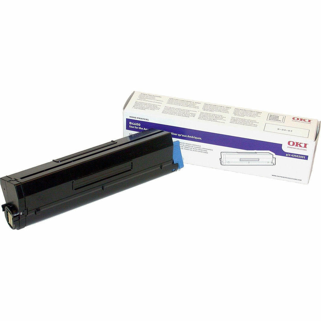 Image of Oki® High Yield Toner Cartridge, 7000 Page Yield, Black