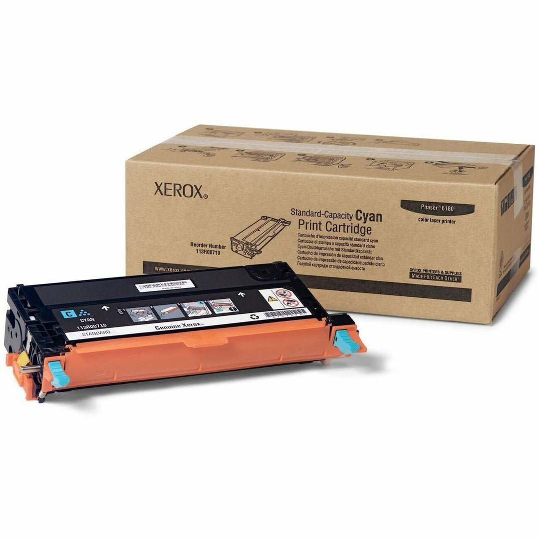 Image of Xerox® 113r00719 Toner, 2,000 Page-Yield, Cyan