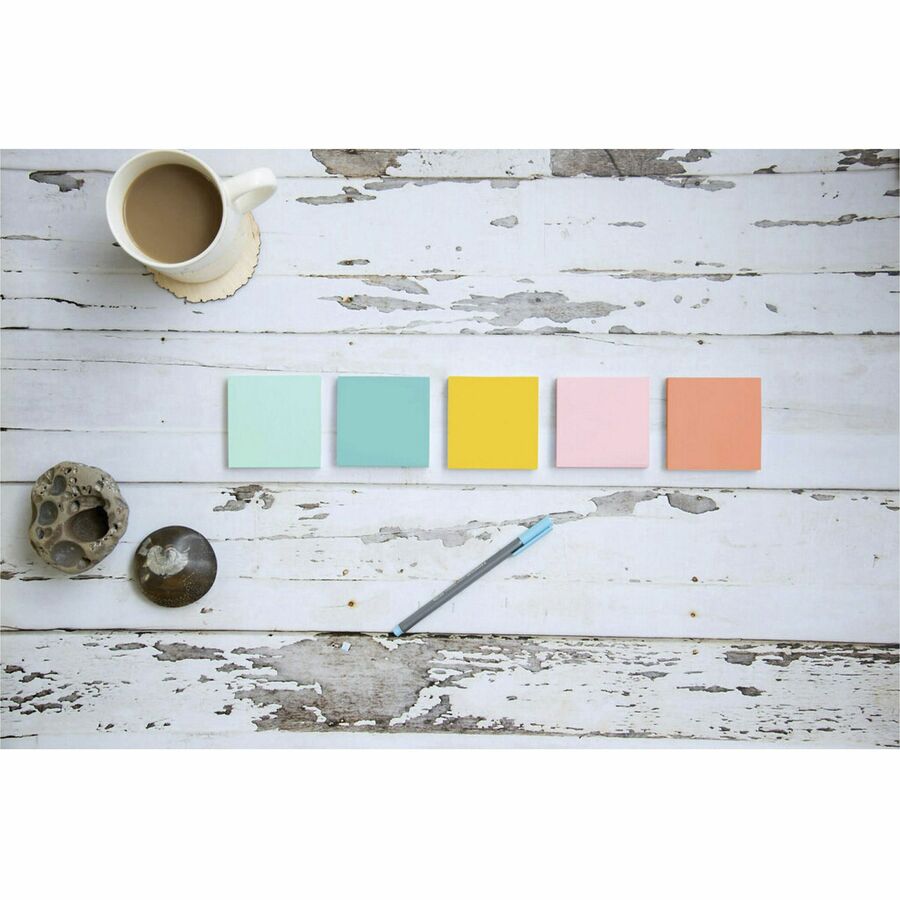 Image of 3M Post-it Notes, Orig Pad, 3"x3", 50 SH/PD, 4/PK, Marseille