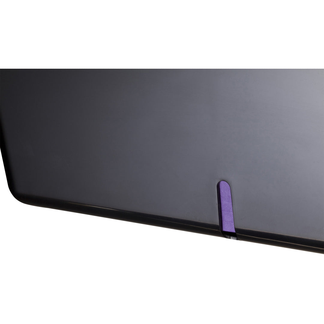 Image of Officemate Security Wall File, w/ Lid,13-1/4"x4-3/4"x9-3/4", Black