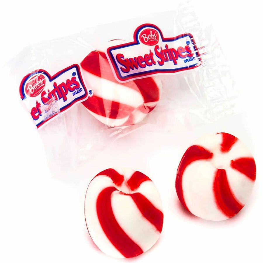 Image of Office Snax 00661 Soft Peppermint Puffs, Resealable Tub, Salty, Canister, 1 Carton
