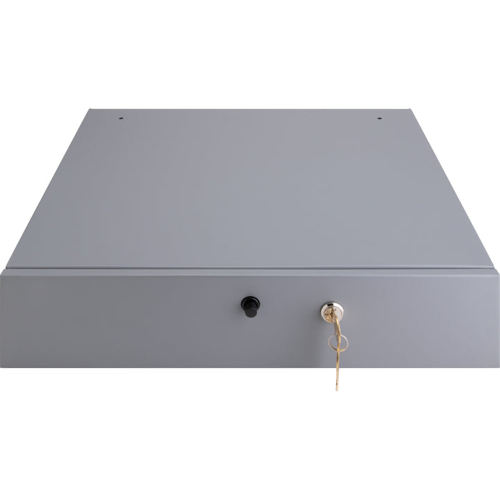 Image of Sparco Cash Drawer,w/ Removable Tray,17-3/4"x15-3/4"x3-3/4",Gray