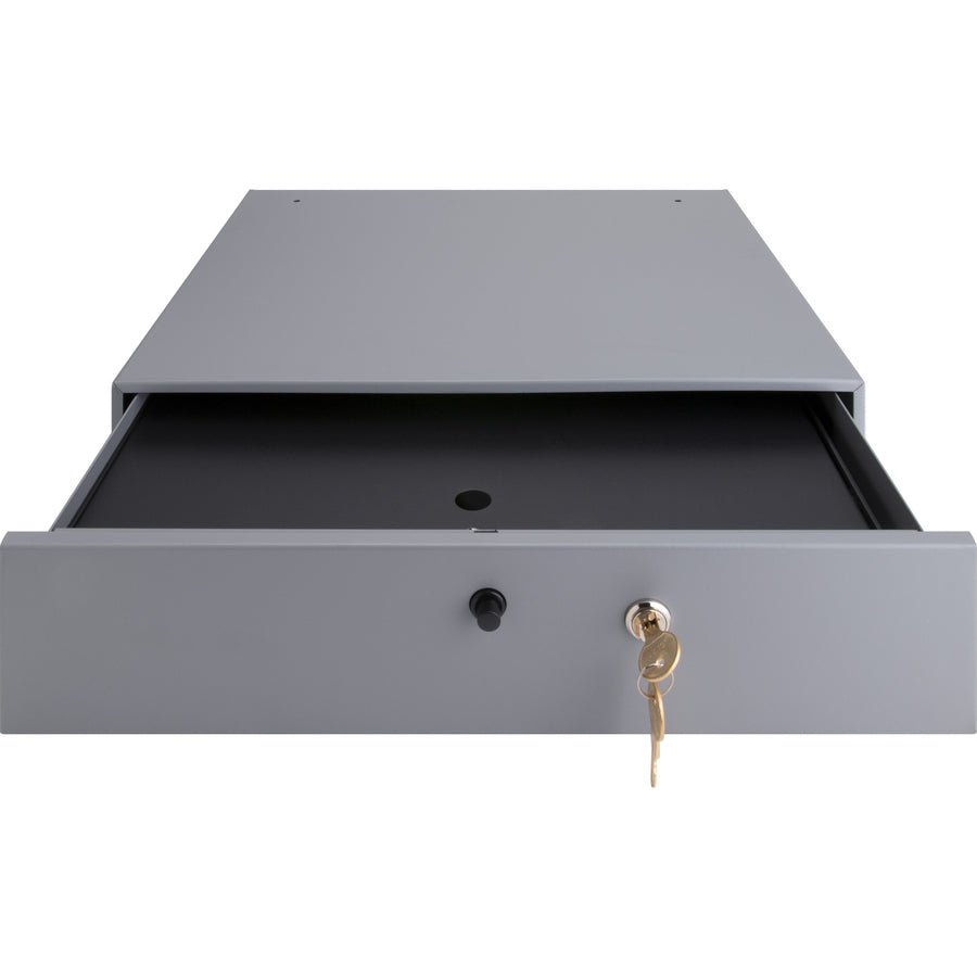 Image of Sparco Cash Drawer,w/ Removable Tray,17-3/4"x15-3/4"x3-3/4",Gray