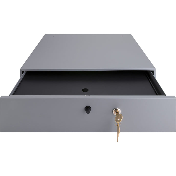 Image of Sparco Cash Drawer,w/ Removable Tray,17-3/4"x15-3/4"x3-3/4",Gray