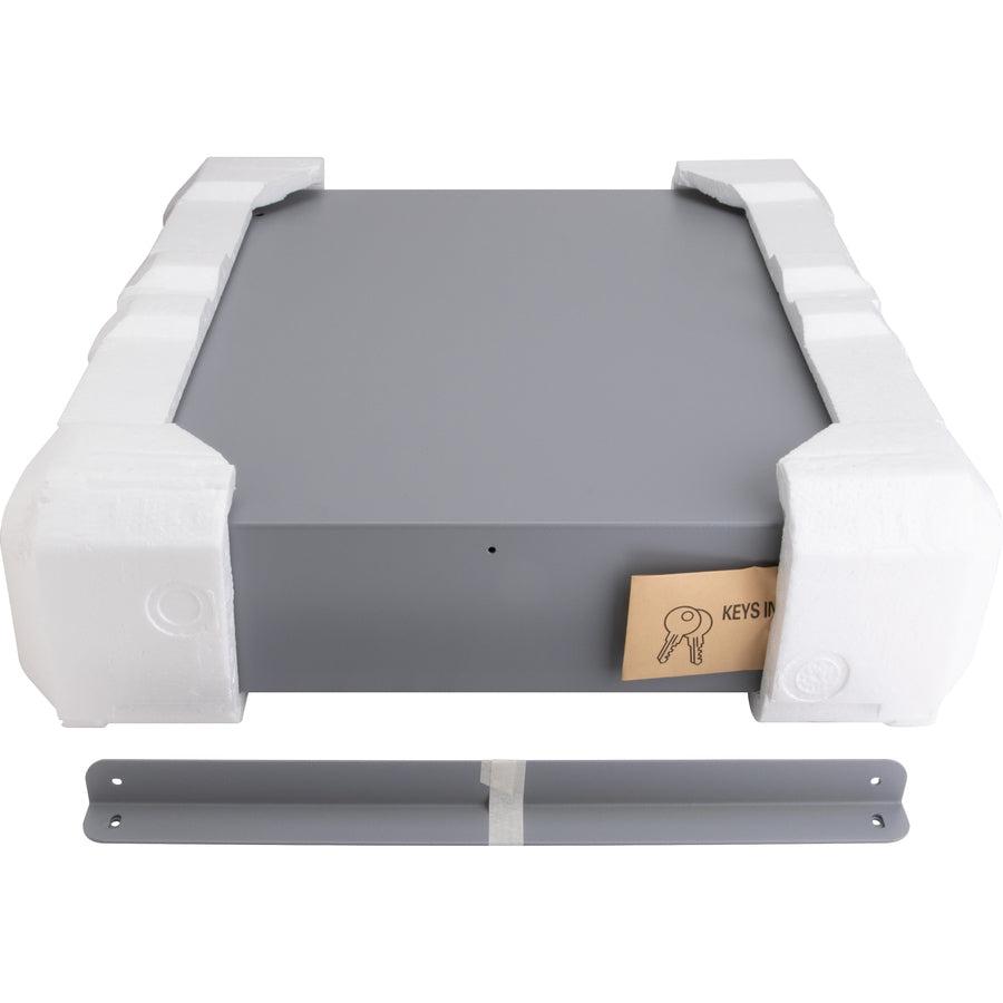 Image of Sparco Cash Drawer,w/ Removable Tray,17-3/4"x15-3/4"x3-3/4",Gray