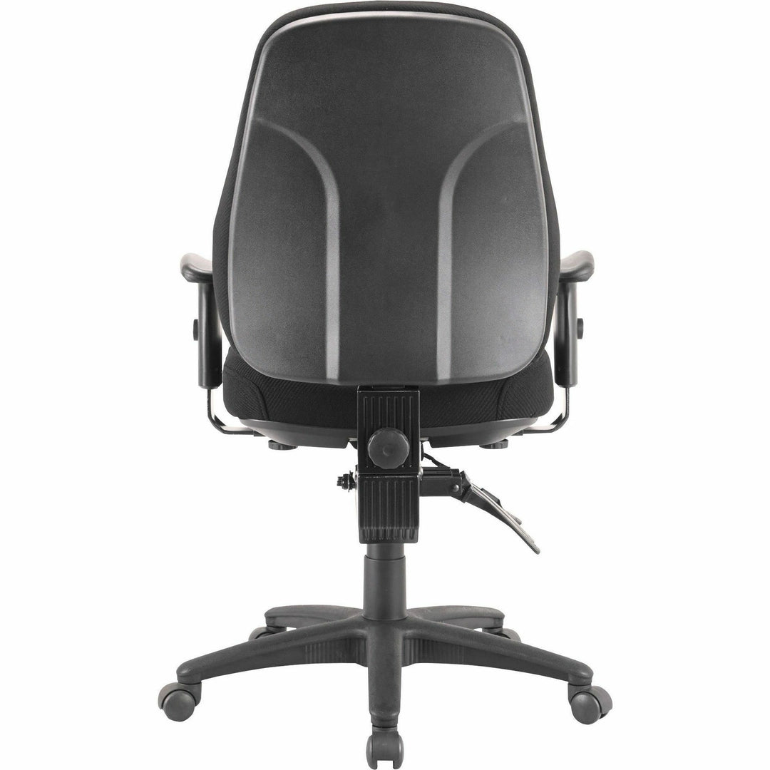 Image of Lorell Multi-Task Chair,High-Back,26-7/8"x26"x39"to42-1/2",Black