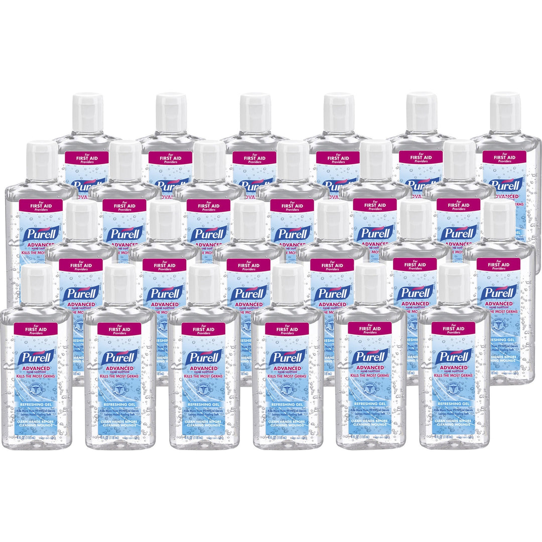 Image of GOJO® Hand Sanitizer, PURELL, 4 oz., Portable, 24/CT, Clear