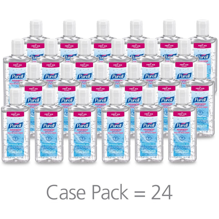 Image of GOJO® Hand Sanitizer, PURELL, 4 oz., Portable, 24/CT, Clear