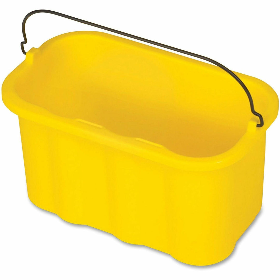 Image of Rubbermaid Commercial Products Sanitizing Caddy, 10 Quart, 14"x7-1/2"x8", Yellow