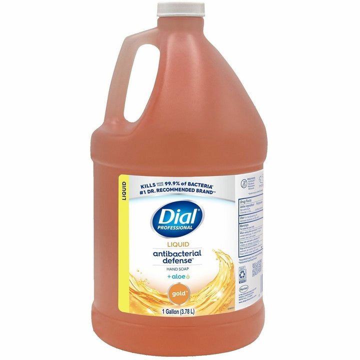Image of Dial Professional 88047 Gold Antibacterial Liquid Hand Soap Refill, 1 gal, Skin, Hand, Antibacterial, 1 Each