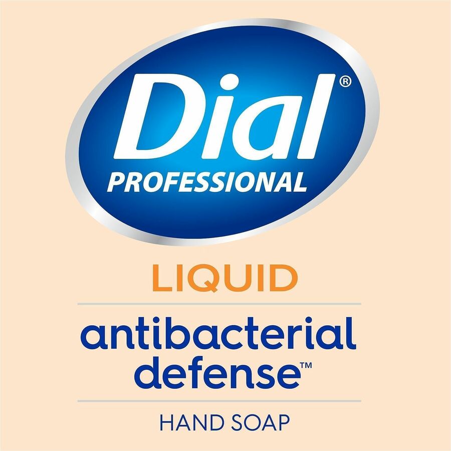 Image of Dial Professional 88047 Gold Antibacterial Liquid Hand Soap Refill, 1 gal, Skin, Hand, Antibacterial, 1 Each