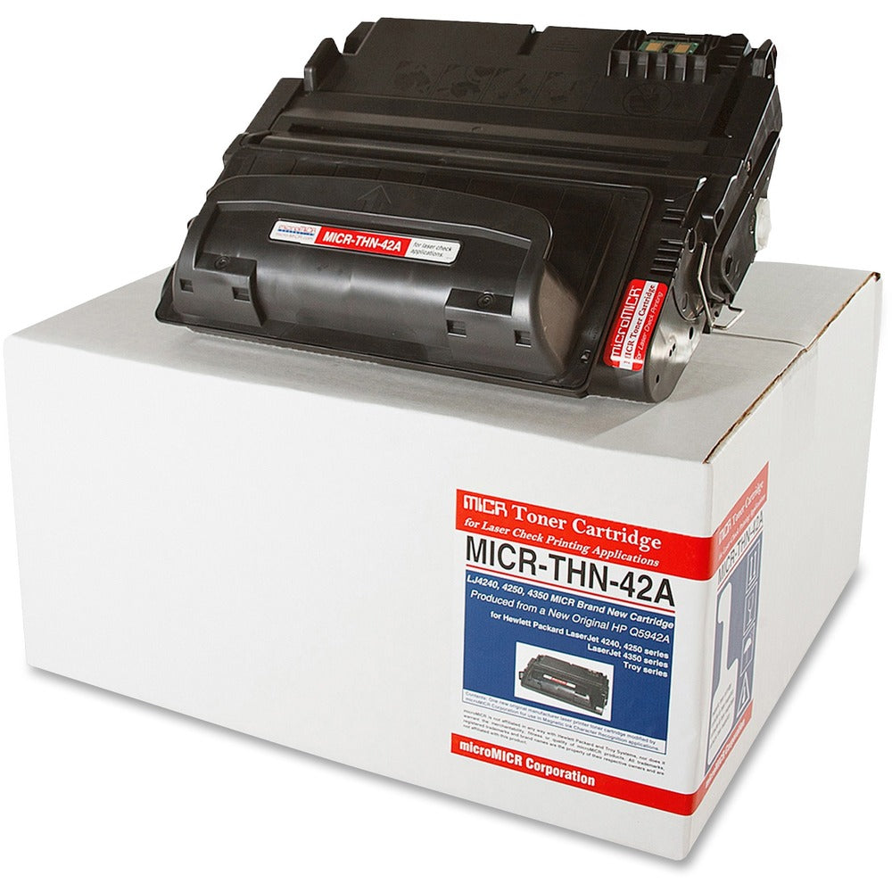 Image of MicroMICR MICR Toner Cartridge, f/ HP LJ 4240/4350, 10000 Yield, BK
