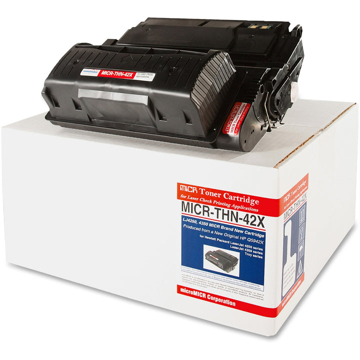 Image of microMICR MICR-THN-42X MICR Toner Cartridge, Alternative for HP 42X, 20000 Pages, 1 Each