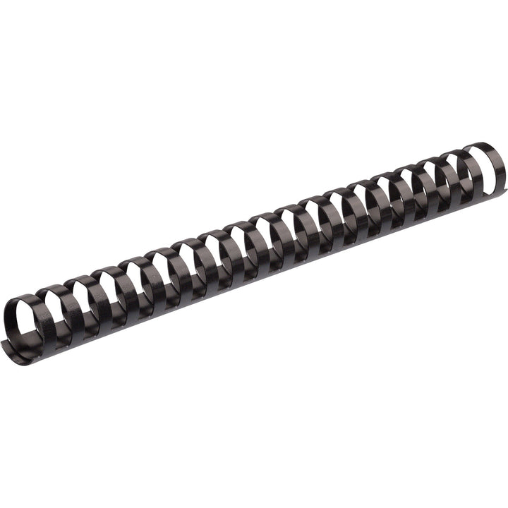Image of Fellowes® Plastic Comb Bindings, 1" Diameter, 200 Sheet Capacity, Black, 10/Pack