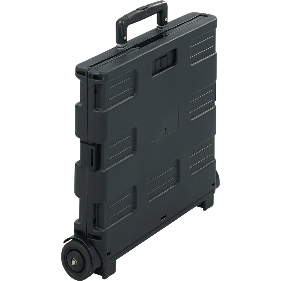 Image of Safco® Folding Caddy, 50 lb Cap, 16-1/2"x3-1/2"to14-1/2"x39", BK