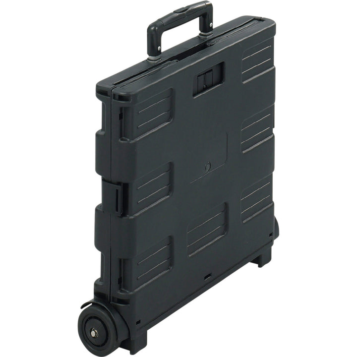 Image of Safco® Folding Caddy, 50 lb Cap, 16-1/2"x3-1/2"to14-1/2"x39", BK
