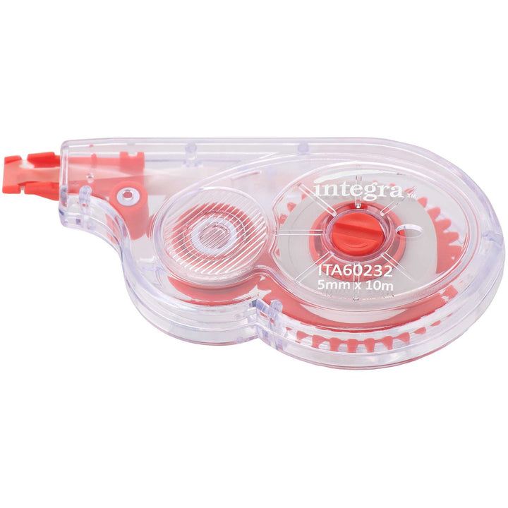 Image of Integra Correction Tape, Side Apply, 1/5"x394", Smoke Dispenser