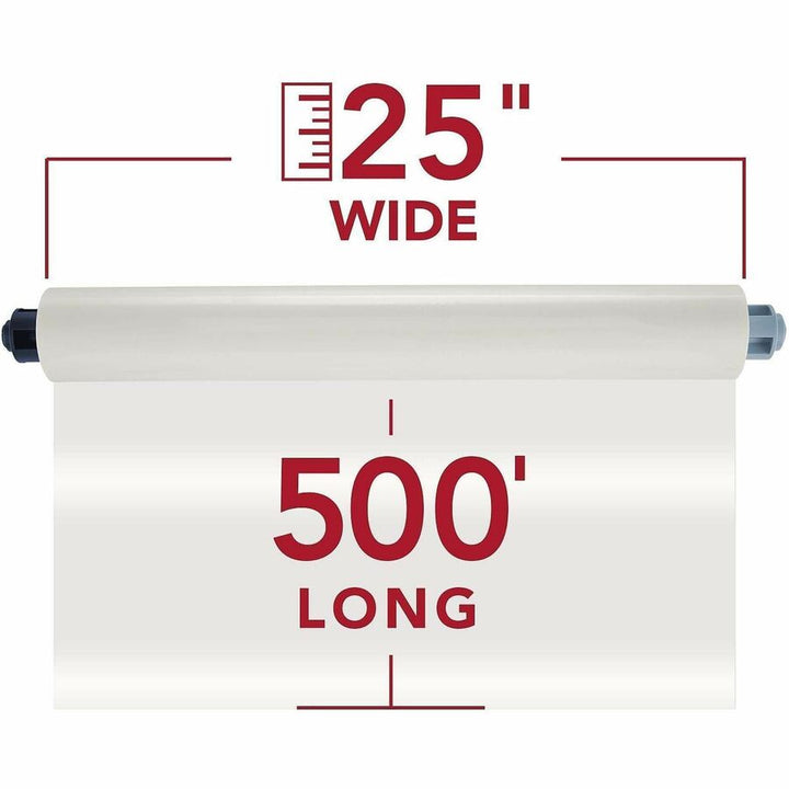 Image of GBC® Laminating Film, 25"x500', Nap I,1.5 mil, 1 Roll/BX, Glossy
