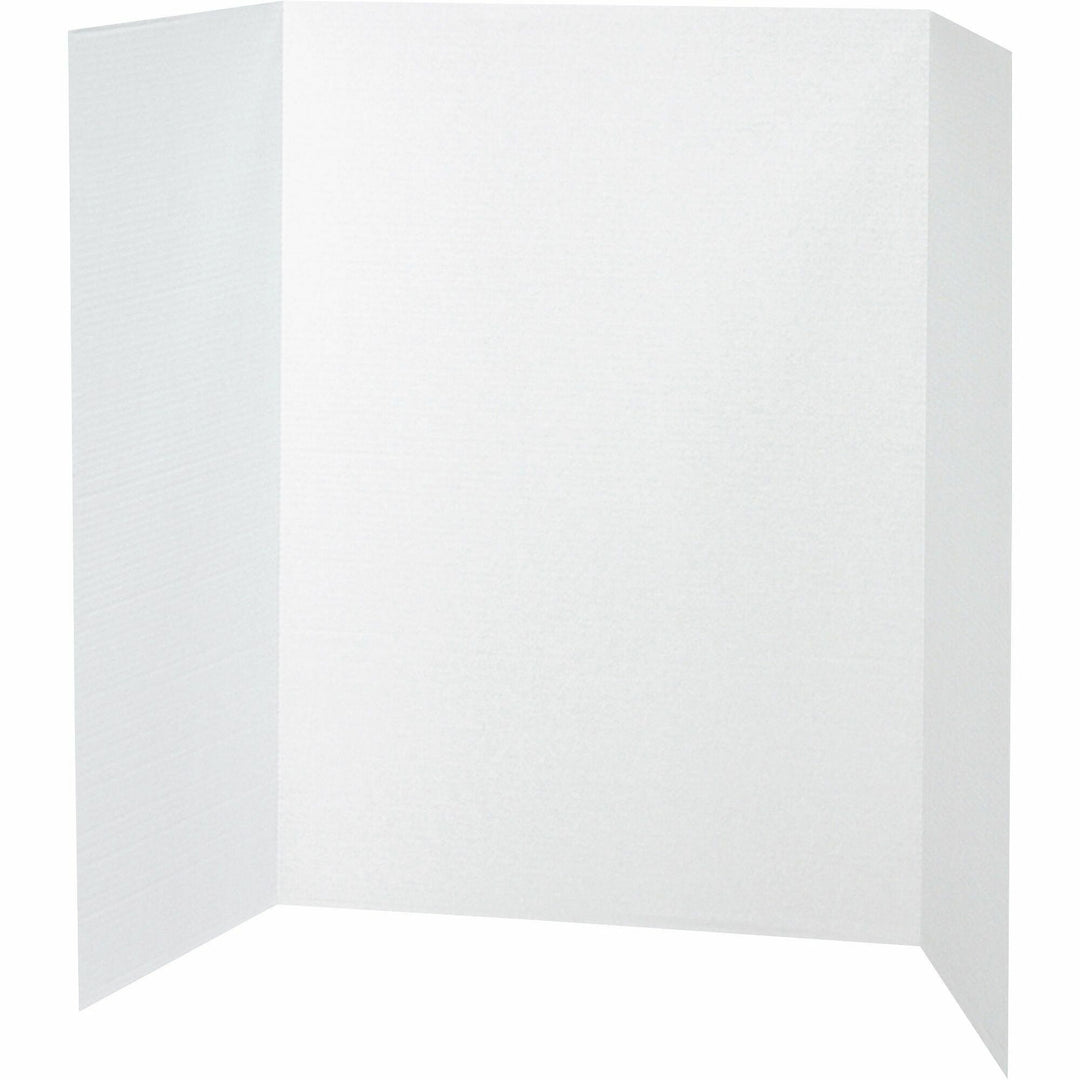 Image of Pacon® Spotlight Corrugated Presentation Board, 48 X 36, White/kraft, 24/carton