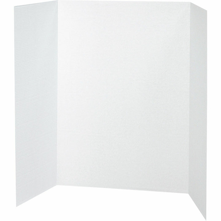Image of Pacon® Spotlight Corrugated Presentation Board, 48 X 36, White/kraft, 24/carton