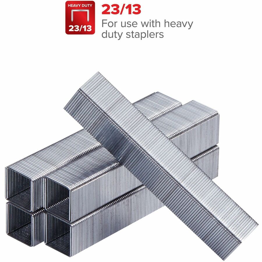 Image of Bostitch® Premium Heavy-Duty Staples, 0.5" Leg, 0.5" Crown, Steel, 1,000/box