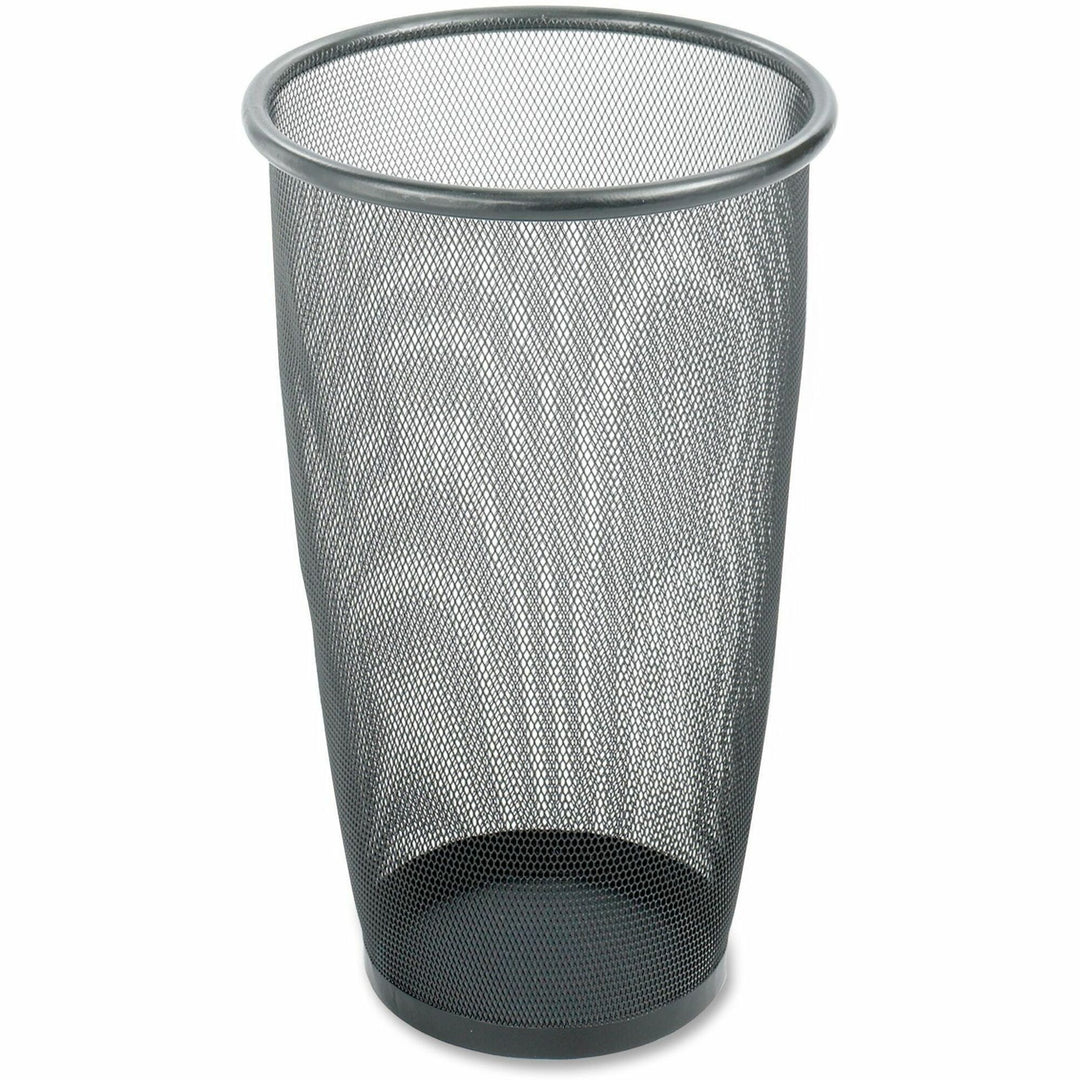Image of Safco® Steel Mesh Wastebasket, 9 Gallon, 13-1/2"x19-1/2", Black