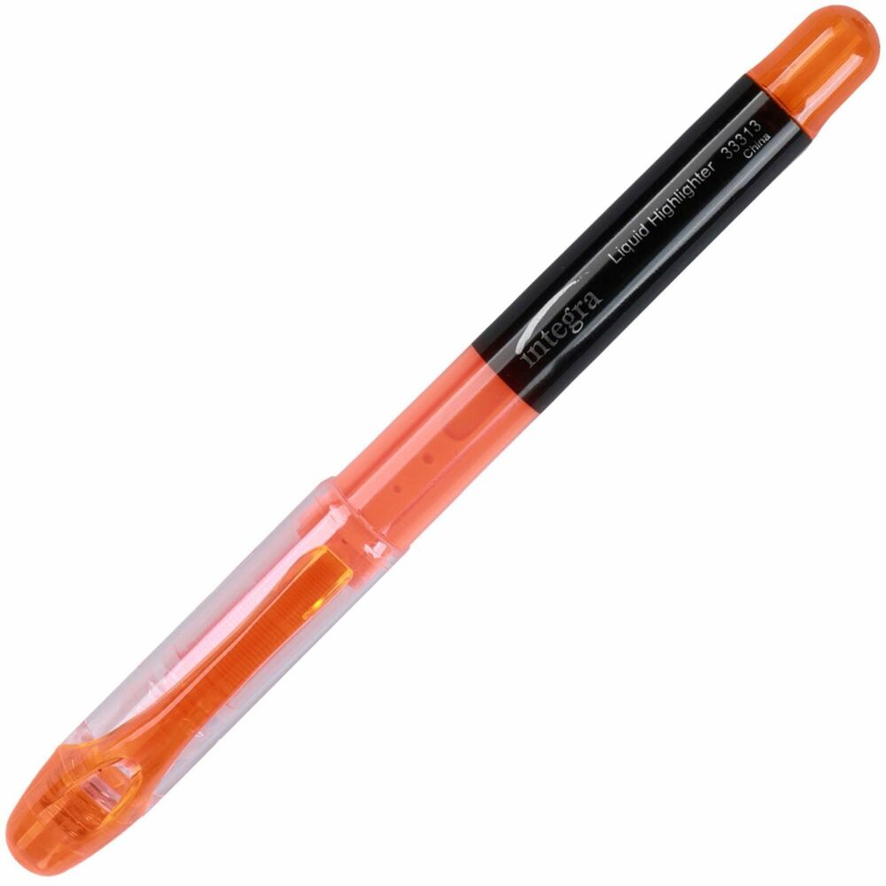 Image of Integra Liquid Ink Highlighter,Chisel Tip, 1 DZ, Fluorescent OG