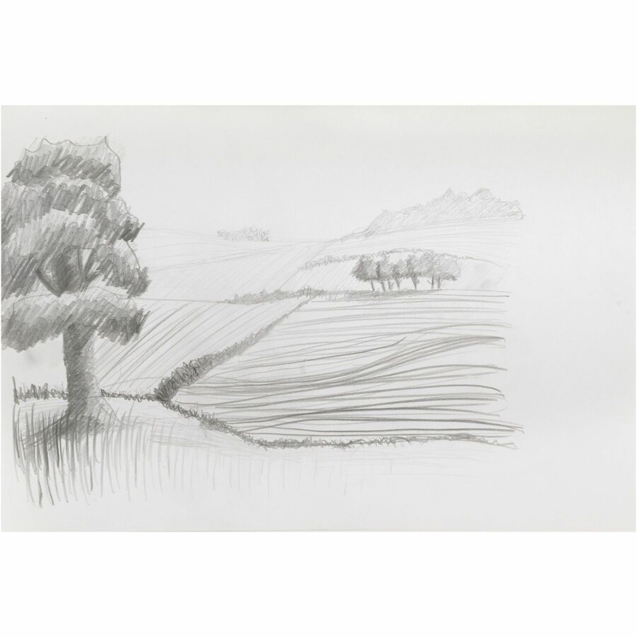 Image of Pacon® Sketch Pad, Medium Weight, Acid-free, 18"x12", 50 Sheets