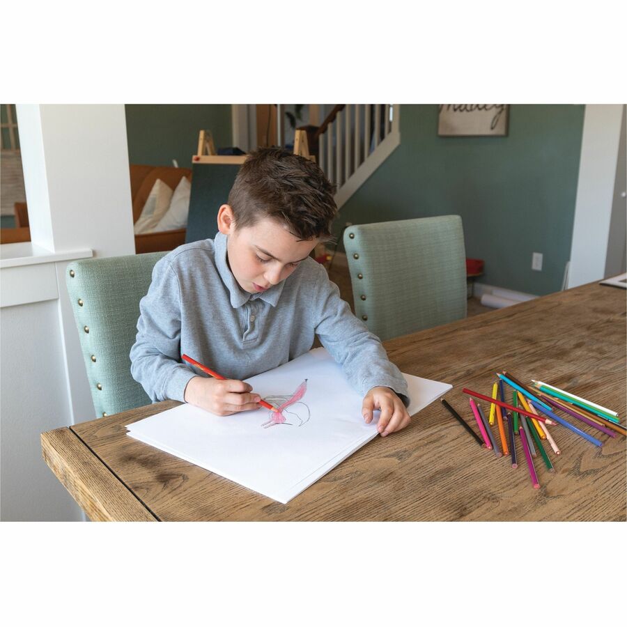 Image of Pacon® White Drawing Paper, 78 lb Text Weight, 12 x 18, Pure White, 500/Ream
