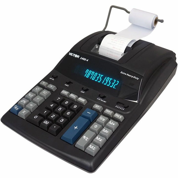Image of Victor® 1460-4 Extra Heavy-Duty Printing Calculator, Black/red Print, 4.6 Lines/sec