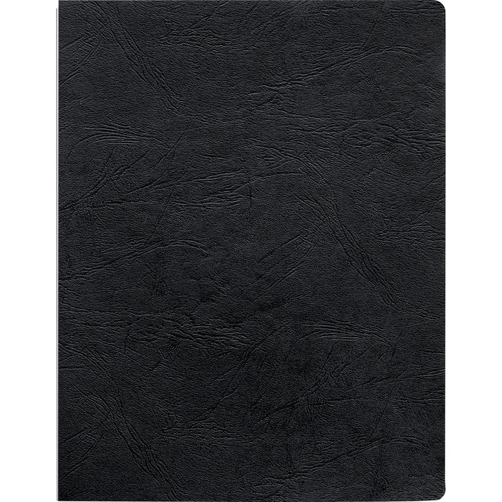 Image of Fellowes® Executive Leather-Like Presentation Cover, Black, 11.25 x 8.75, Unpunched, 50/Pack