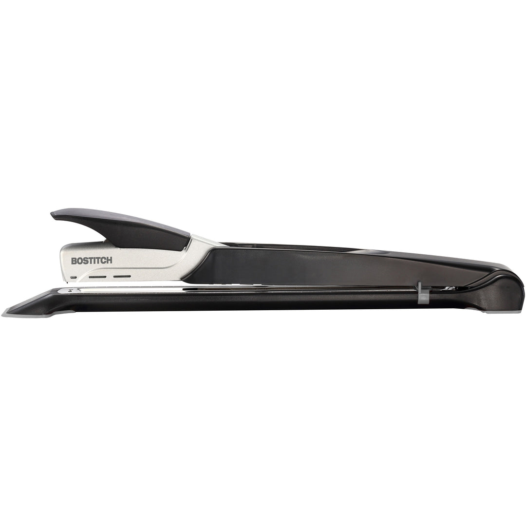 Image of Bostitch® Long Reach Stapler, 25-Sheet Capacity, 12" Throat, Black/silver