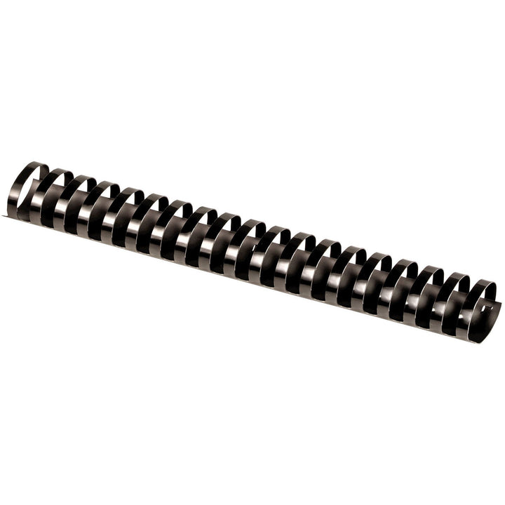 Image of Fellowes® Plastic Comb Bindings, 1 1/2" Diameter, 340 Sheet Capacity, Black, 10/Pack
