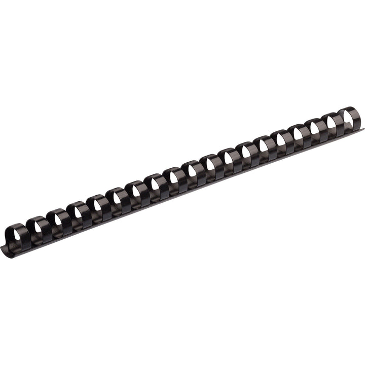 Image of Fellowes® Plastic Comb Bindings, 5/8" Diameter, 120 Sheet Capacity, Black, 25/Pack