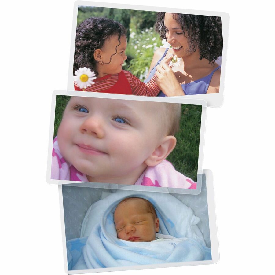 Image of Fellowes® Laminating Pouches, 5 Mil, 4.5" X 6.25", Gloss Clear, 20/pack