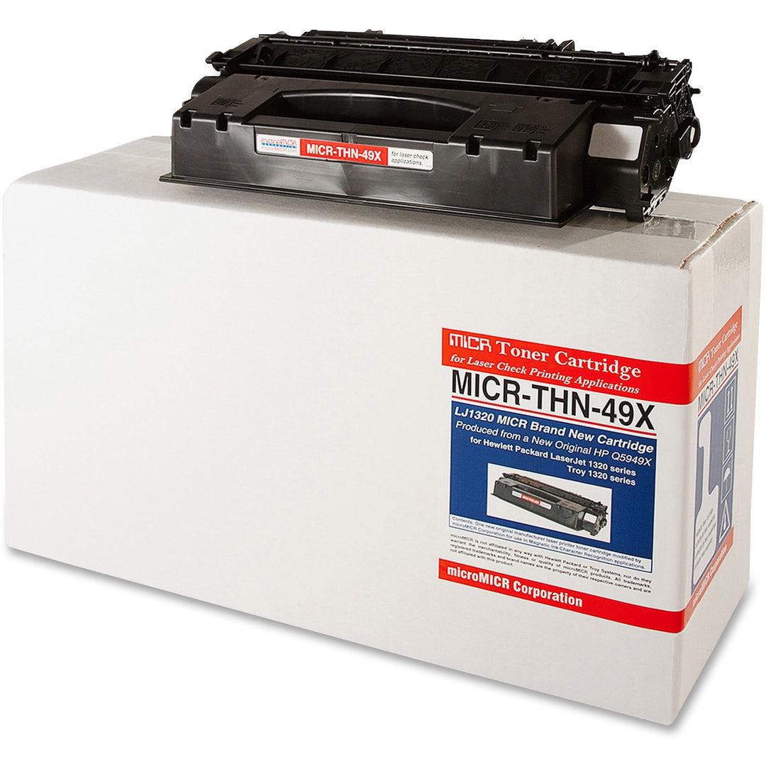 Image of microMICR MICR-THN-49X MICR Toner Cartridge, Alternative for HP 49X, 6000 Pages, 1 Each