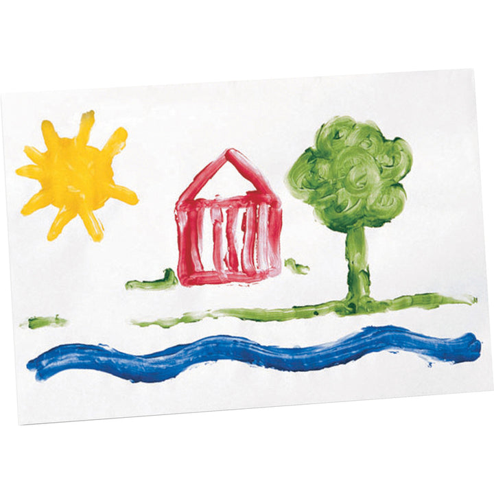 Image of Pacon® Fingerpaint Paper, 50lb, 11"x16", 50 Shts/PK, White