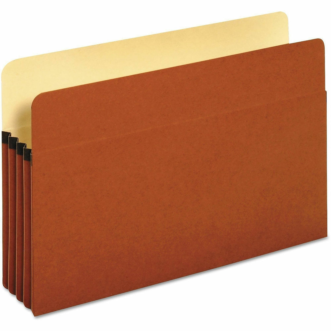 Image of Universal® Redrope Expanding File Pockets, 3.5" Expansion, Legal Size, Redrope, 25/box