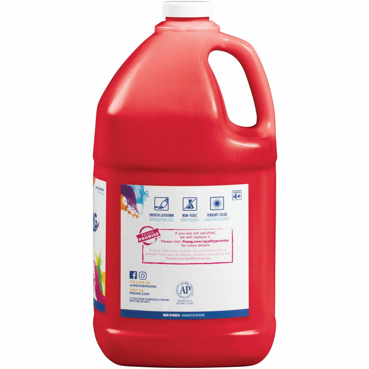 Image of Prang® Ready-To-Use Tempera Paint, Red, 1 Gal Bottle
