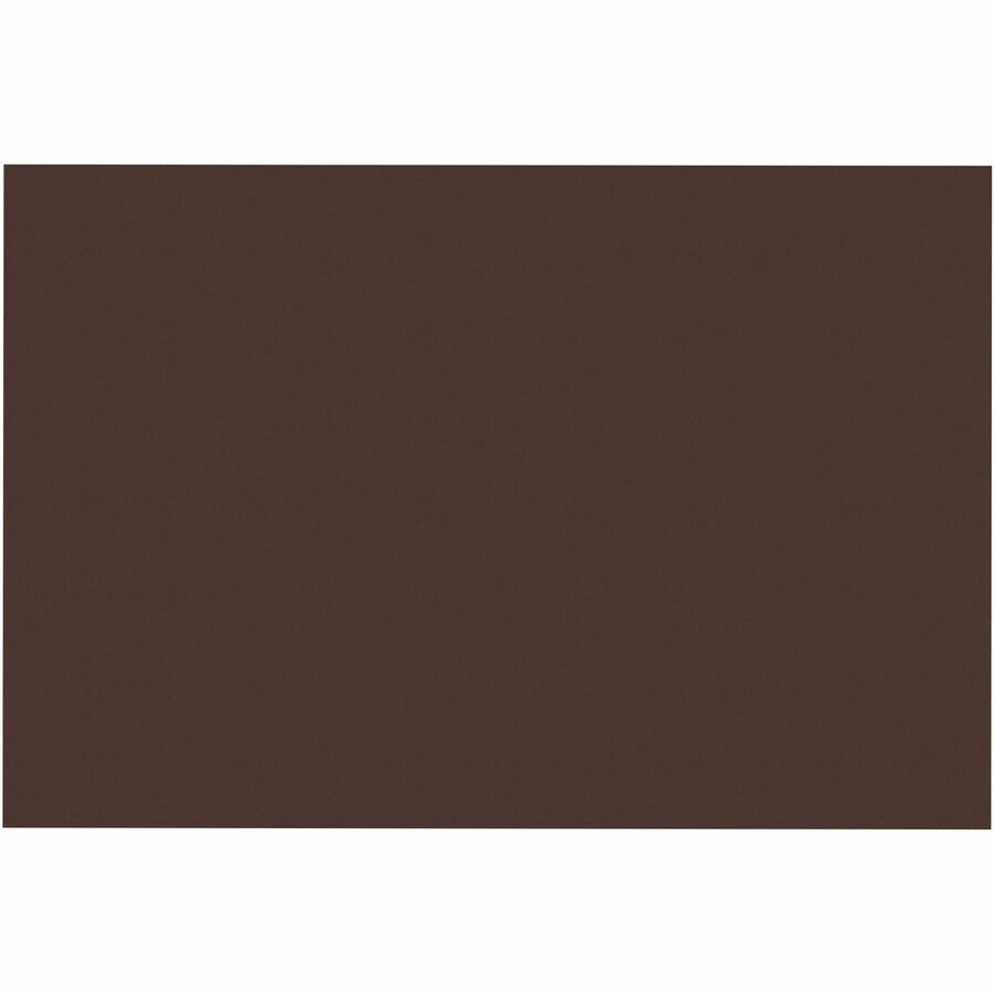 Image of Pacon® Construction Paper,Smooth Textured,12"x18",50/PK,Dark Brown