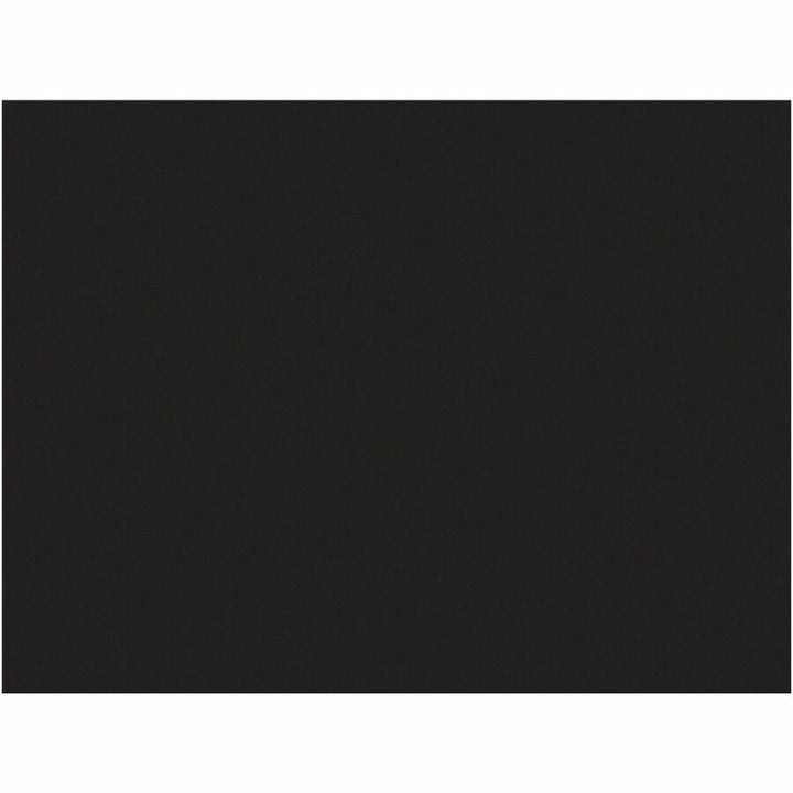Image of Prang 6317 Construction Paper, Multipurpose, 24" W x 18" Length, Black, Groundwood, 50 / Pack
